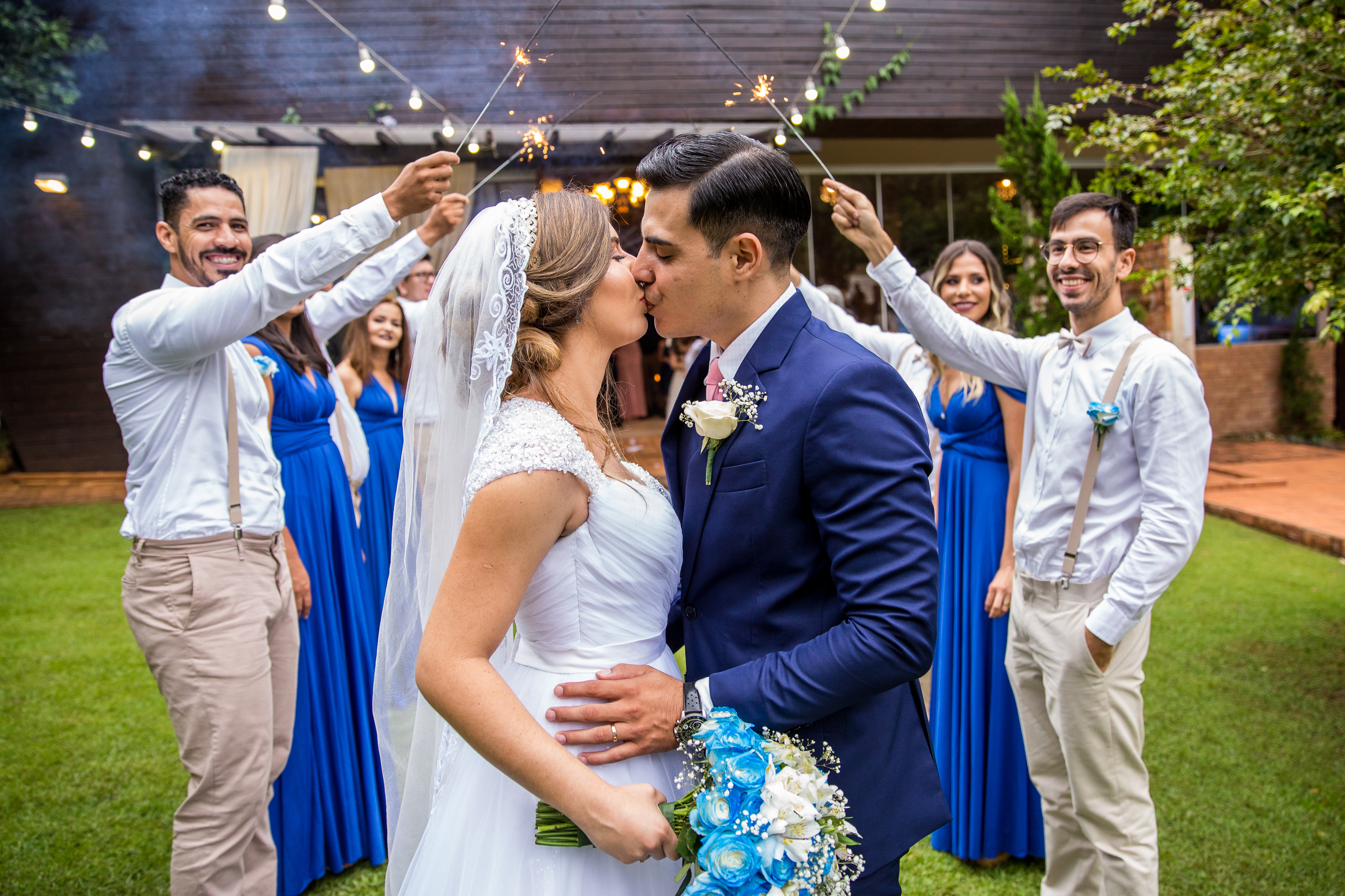 Hiago e Isabela, foto do casamento